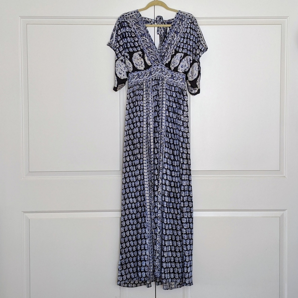 Calypso St Barth Silk Maxi Dress